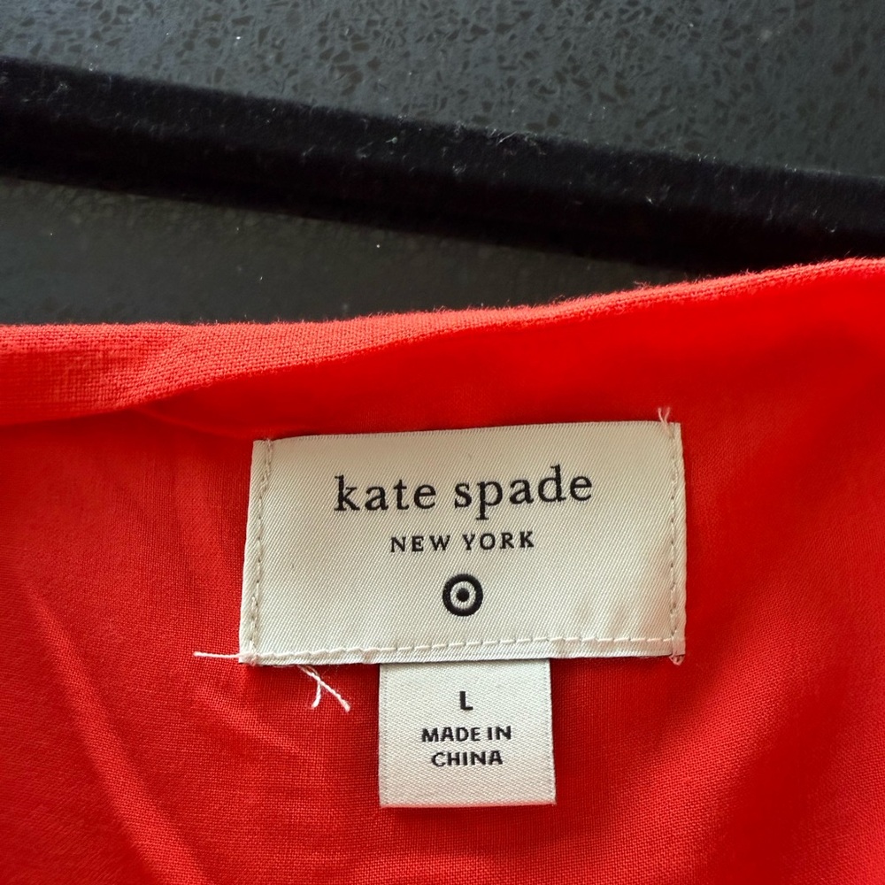 Kate Spade Asymmetrical Dress in Bold Red